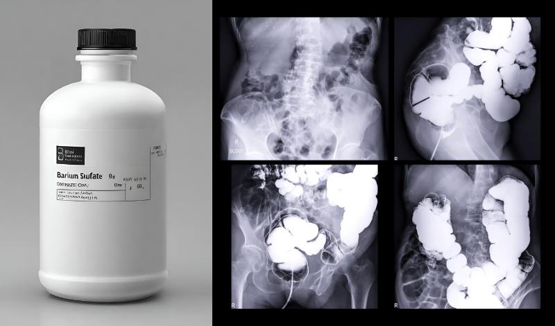 barium sulfate contrast agent, ct scan contrast media